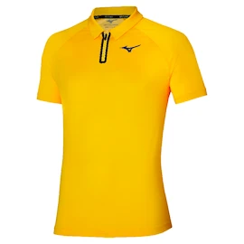 Pánske tričko Mizuno Frontier Shadow Polo M Cyber Yellow