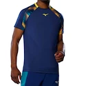 Pánske tričko Mizuno  Frontier Shadow Tee M Bellwether Blue  XXL