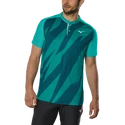 Pánske tričko Mizuno  Shadow Polo Turquoise