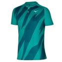 Pánske tričko Mizuno  Shadow Polo Turquoise