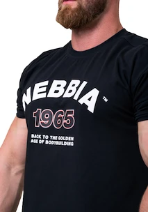 Pánske tričko Nebbia 1965 Golden Era T-shirt 192 black
