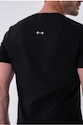 Pánske tričko Nebbia  Classic T-shirt “Reset” 327 black
