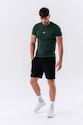 Pánske tričko Nebbia  Classic T-shirt “Reset” 327 dark green XL