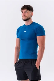 Pánske tričko Nebbia Functional Slim-fit T-shirt 324 blue