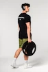 Pánske tričko Nebbia  Muscle Fit T-shirt FLEXIN' 358 Black