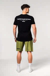 Pánske tričko Nebbia  Muscle Fit T-shirt FLEXIN' 358 Black L