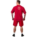 Pánske tričko Nebbia NEBBIA x OLYMPIA Washed Oversized T-Shirt GOLDEN AGE 790 red