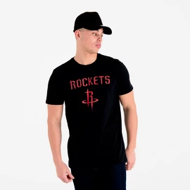 Pánske tričko New Era NBA Houston Rockets Black