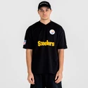 Pánske tričko New Era  Wordmark Oversized NFL Pittsburgh Steelers