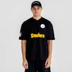 Pánske tričko New Era  Wordmark Oversized NFL Pittsburgh Steelers S