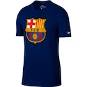 Pánske tričko Nike Evergreen Crest FC Barcelona tmavo modré