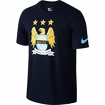 Pánske tričko Nike Manchester City FC Crest Dark