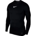 Pánske tričko Nike Pro Top LS Compression Black