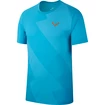 Pánske tričko Nike Rafa Court Dry Blue Fury