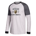 Pánske tričko s dlhým rukávom adidas Crew NHL Vegas Golden Knights