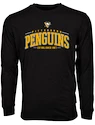 Pánske tričko s dlhým rukávom Levelwear Mesh Text NHL Pittsburgh Penguins