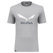 Pánske tričko Salewa  Solidlogo Dri-Release Heather Grey