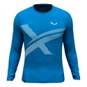 Pánske tričko Salewa  X-Alps Tech Cloisonne Blue Melange