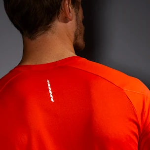 Pánske tričko Salomon Cross Run SS Tee Fiery Red