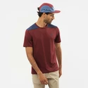 Pánske tričko Salomon  Outline SS Tee Cabernet