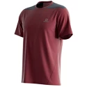 Pánske tričko Salomon  Outline SS Tee Cabernet