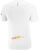 Pánske tričko Salomon Sense Aero SS Tee White/Autumn Blaze