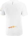 Pánske tričko Salomon Sense Aero SS Tee White/Autumn Blaze