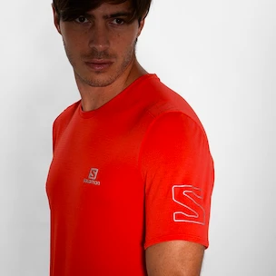 Pánske tričko Salomon  XA Trail Tee M Goji Berry