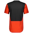 Pánske tričko Scott  Trail Flow DRI S/Sl Fiery Red/Dark Grey
