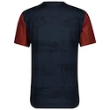 Pánske tričko Scott  Trail Flow S/Sl Midnight Blue/Rust Red