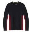 Pánske tričko Smartwool  Merino Sport 150 Long Sleeve Crew Red/Black