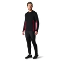 Pánske tričko Smartwool  Merino Sport 150 Long Sleeve Crew Red/Black