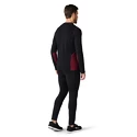 Pánske tričko Smartwool  Merino Sport 150 Long Sleeve Crew Red/Black