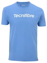 Pánske tričko Tecnifibre Club Cotton Tee Azur