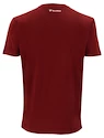 Pánske tričko Tecnifibre  Club Cotton Tee Cardinal