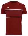 Pánske tričko Tecnifibre  Club Tech Tee Cardinal