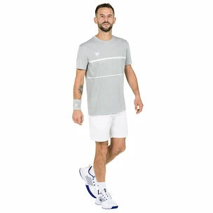 Pánske tričko Tecnifibre  Club Tech Tee Silver