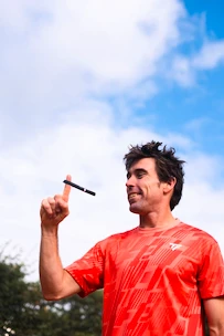 Pánske tričko Tecnifibre  X-Loop Tee Coral M