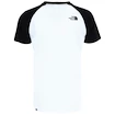 Pánske tričko The North Face  S/S Raglan Easy Tee TNF White/TNF Black