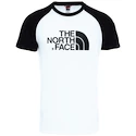 Pánske tričko The North Face  S/S Raglan Easy Tee TNF White/TNF Black