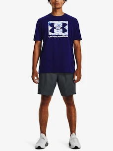 Pánske tričko Under Armour  ABC CAMO BOXED LOGO SS-BLU