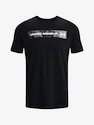 Pánske tričko Under Armour  CAMO CHEST STRIPE SS-BLK