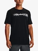 Pánske tričko Under Armour  CAMO CHEST STRIPE SS-BLK