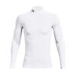 Pánske tričko Under Armour  ColdGear Armour Comp Mock White XL
