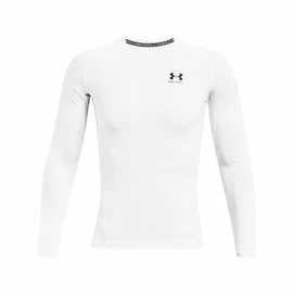 Pánske tričko Under Armour HeatGear Comp LS White