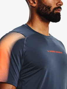 Pánske tričko Under Armour HeatGear Nov Fitted SS-GRY XL
