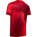 Pánske tričko Under Armour HG Rush Fitted SS Printed červené