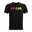 Pánske tričko Under Armour  Run Graphic Print Fill SS Black
