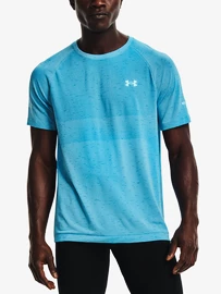 Pánske tričko Under Armour Seamless Run SS Fresco Blue