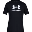 Pánske tričko Under Armour  SPORTSTYLE LOGO SS Black